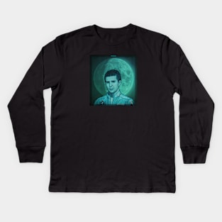 DUNCAN JONES MOON Kids Long Sleeve T-Shirt